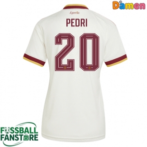 Spanien Pedri Gonzalez #20 Replik Auswärtstrikot Damen WM 2026 Kurzarm